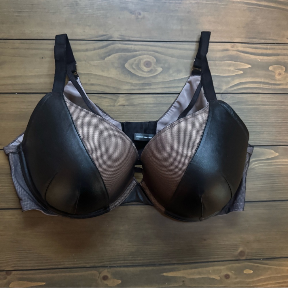 Torrid Black and Brown Bra
